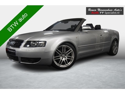 Audi A4 Cabriolet 3.0 V6 Pro Line Leder 18 inch Velgen