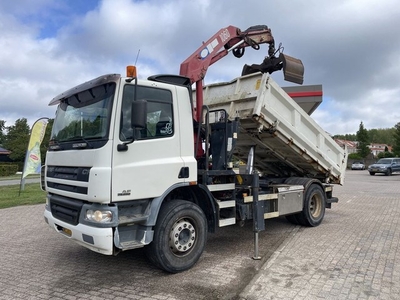 DAF CF 75.250 CF 75.250 4x2 Tipper with HMF-1060 Euro 3