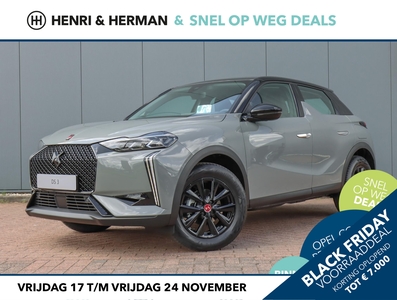 DS DS3 100pk P.T. Performance Line (NAV./Climate/HUD/Halfleer/Virt.Cockpit/AppleCarPlay/DIRECT rijden!!)