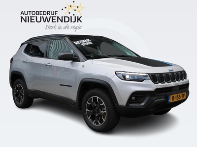 JEEP COMPASS 4xe 240 Plug-in Hybrid Trailhawk AUTOMAAT / 15.000KM / LEER / ALPINE SOUND / NAVI / CAMERA / ADAPT. CRUISE