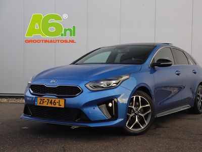 KIA PROCEED 1.4 T-GDI GT-Line Automaat 140PK Trekhaak Navigatie Half Leder Achteruitrijcamera Carplay Android Auto Keyless 18 inch