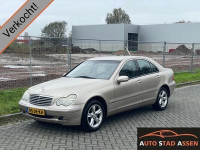 Mercedes-Benz C-Klasse 180 Verkocht! Verkocht (bj 2002)