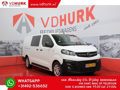 Opel Vivaro 2.0 CDTI 125 pk Aut. DC Dubbel Cabine 6 Pers./