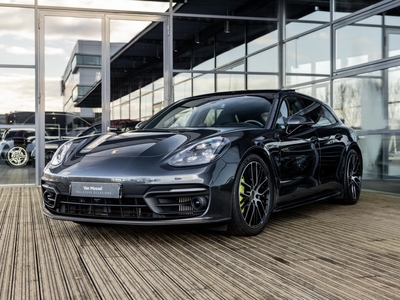 PORSCHE PANAMERA Sport Turismo 2.9 4S E-Hybrid | FACELIFT | SPORTDESIGN | NL AUTO | 18-WEG STOELEN | PANORAMA/SCHUIF-KANTELDAK | PASM | SPORTUITLAAT | SPORTCHRONO | SOFTCLOSE | ADAPTIVE CRUISE CONTROL | HEAD-UP |