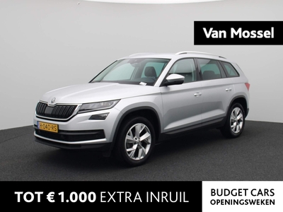 SKODA KODIAQ 1.5 TSI Limited Business Edition 7p. | APPLE CARPLAY | ACHTERUITRIJCAMERA | CANTON AUDIO | ADAPTIEVE CRUISE CONTROL | NAVIGATIE | STOELVERWARMING | CLIMATE CONTROL | ELEKTRISCHE BEDIENBARE ACHTERKLEP | HALF LEDEREN BEKLEDING |