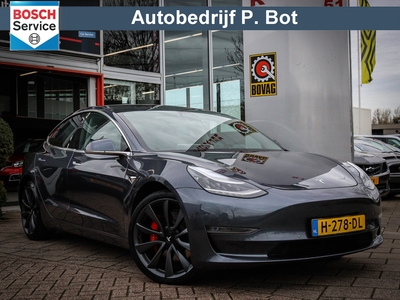 TESLA MODEL 3 Performance van 37.950 voor 34.950 /Autopilot/Leder/Panorama .