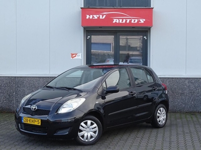 Toyota Yaris 1.0 VVTi Aspiration airco org NL 2009 zwart