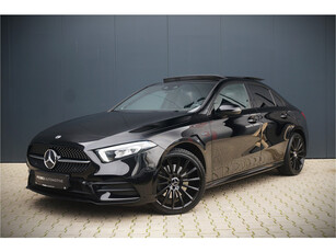 Mercedes-Benz A-Klasse 250 e Premium Plus AMG Line | Panoramadak | Burmester | Ambiance Verlichting | Keyless | Camera | Night Pakket | BTW | Automaat | Leer | Cruise Control |