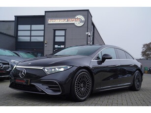 Mercedes-Benz EQS 450+ AMG Line 108 kWh AMG | Burmester | 4wielbesturing | Massage | Panorama | Luxe Leder | 360 cam | HuD | Memor