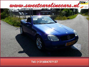 Mercedes-Benz SLK-klasse 200 Cabrio, Youngtimer !, Leder,Lmv's APK aug 2025.