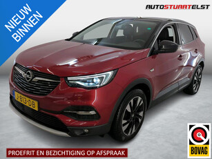 Opel Grandland X 1.2 Turbo Business Executive Zwart dak en spiegels | Navi | Achteruitrij-camera | 130-pk | BTW-auto | 1e eigenaar | volledige historie | NL-auto