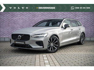 Volvo V60 2.0 T6 Recharge AWD Plus Dark | Long Range | Trekhaak | Harman Kardon audio | Panoramadak | 360° Camera | Stoel- en stuurverwarming |