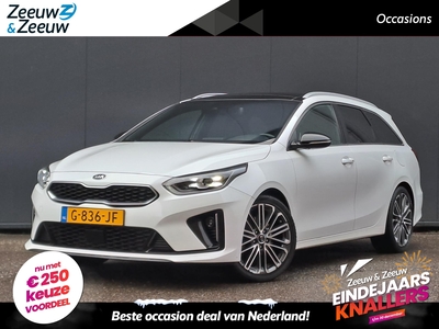 KIA CEE D Ceed Sportswagon 1.4i Turbo GT-PlusLine Automaat | 1e Eigenaar | Dealer onderhouden | Metallic lak | Navi | Schuif-kanteldak | Bluetooth | Camera | NAP