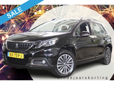 PEUGEOT 2008 1.2 PureTech Blue Lion Automaat | Incl 1 jaar garantie | 1e eigenaar | Dealer onderhouden | Navigatie | Cruise control | Airco | Apple carplay | Trekhaak | DAB | Panorama dak | Parkeersensoren | Distributieriem is vervangen bij 72.923 in April 2022 |