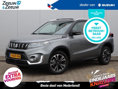 SUZUKI VITARA 1.5 Hybrid Style | Schuif/kanteldak | Stoelverwarming | Camera | Parkeersensoren voor + achter | Half Leder |