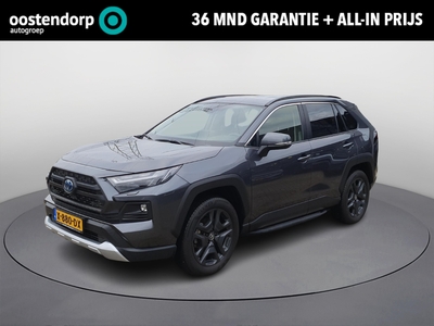 TOYOTA RAV4 2.5 Hybrid AWD ADVENTURE **LEDER/ ADAPTIVE CRUISE CONTROL/ STOEL- EN STUURVERWARMING/ 36 MAANDEN GARANTIE**