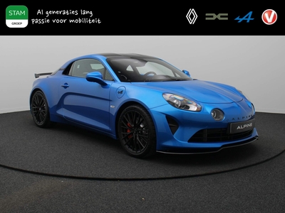 ALPINE A110 S 300pk Turbo ALL-IN PRIJS! | Aero pakket | Leder | Microfibre pakket