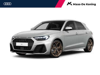 Audi A1 Sportback 30 TFSI/110PK S edition · MEGA Sale · Leder/stof bekleding · LM velgen 18