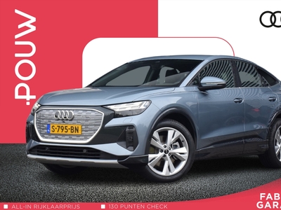 AUDI Q4 Sportback e-tron 40 204pk Advanced edition 77 kWh | Trekhaak Wegklapbaar | Advanced Assistentiepakket