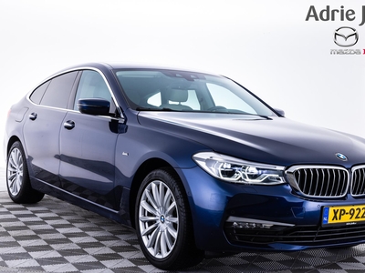 BMW 6-SERIE Gran Turismo 630i High Executive | AUTOMAAT | AFNEEMBARE TREKHAAK | LEDER | SPORT-LINE | DODEHOEKDETECTIE | NAVIGATIE | AUDIO HARMAN/KARDON | 19 INCH |