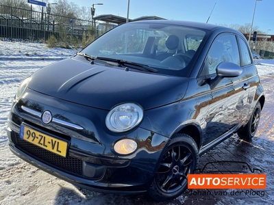 Fiat 500 1.2 Pop Zwart AIRCO NAP