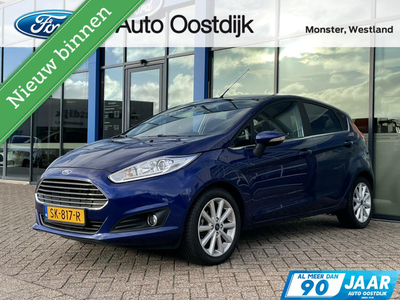 Ford Fiesta 1.0 EcoBoost Titanium 100PK 5Drs Navi Climate Control Cruise Parkeersensoren Lichtmetalen Velgen *1ste eigenaar*