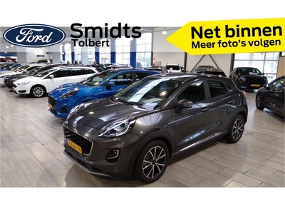 FORD PUMA EcoBoost 125PK Hybrid Titanium | Stoel, Stuur & Voorruitverwarming | Camera | Adapt. cruise I LED I Fabr gar. tm 05-2027