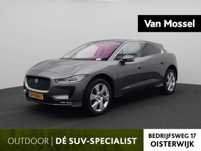 Jaguar I-PACE EV400 SE 90 kWh | LUCHTVERING | STUURVERWARMING | LEDER | MERIDIAN AUDIO | ELEKTRISCHE STOELEN MET GEHEUGEN | VERWARMBARE ACHTERBANK | TREKHAAK | 360 CAMERA | ELEKTRISCHE ACHTERKLEP | APPLE CARPLAY | ANDOID AUTO | VERWARMBARE/VERKOELDE VOORS