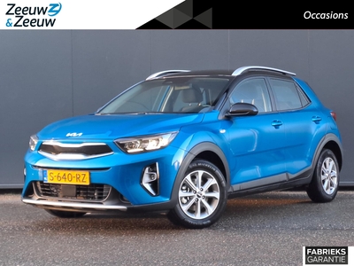 KIA STONIC 1.0 T-GDi MHEV DynamicLine 1e Eigenaar | Dealer onderhouden | Navi | Bluetooth | Climate & cruise control | Camera | Two tone metallic lak | Lichtmetalen velgen | Apple Carplay/Android Auto | Fabrieksgarantie t/m 01-04-2030 | NAP