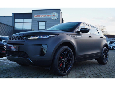 Land Rover Range Rover Evoque 2.0 D240 AWD S | 241 PK | Camera | Luxe Leder | LED | Multimediasysteem | Mat Zwart gewrapt | 20inch