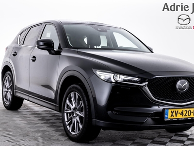 MAZDA CX-5 2.0 SkyActiv-G 165 Luxury | AUTOMAAT | TREKHAAK | APPLE-CARPLAY | CLIMATE CONTROL | LEDER | BOSE AUDIO | LEDER | 19 INCH LM | DODEHOEK DETECTIE | 360 CAMERA |