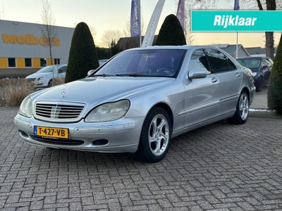 Mercedes-Benz S-klasse S500 V8 LANG YOUNGTIMER / AIRCO LEER COMAND PDC XENON