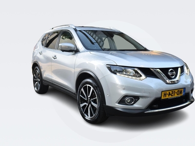 NISSAN X-TRAIL 1.6 DIG-T Tekna 7p. TREKHAAK / CRUISE CONTROL / PARKEERSENSOREN / PARKEERCAMERA / NAVIGATIE / LEDER / STOELVERWARMING / DEALER ONDERHOUDEN!