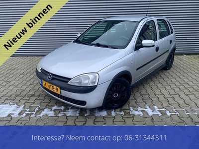 Opel Corsa C 1.0 12v 5 deurs Grijs Zo Mee apk 25/10/2024