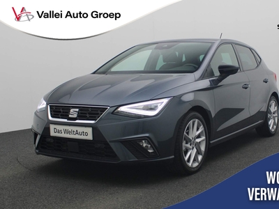 SEAT IBIZA 1.0 TSI 95PK FR | LED | Parkeersensoren voor/achter | Cruise | Clima | 17 inch | Navi via Apple Carplay / Android Auto