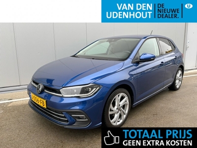 VOLKSWAGEN POLO 1.0 TSI 95pk DSG Automaat Style | Navi | Apple carplay | Clima | PDC en camera | LED | Keyless | 17 inch lm.velgen | Donker glas