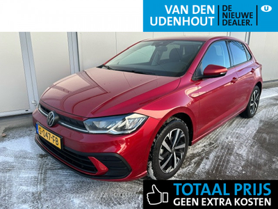 Volkswagen Polo 1.0 TSI 95pk Life | Apple carplay | Airco | Keyless | LED | 16 inch Lm.velgen | Donker glas | Digital cockpit | Stoelverwarming