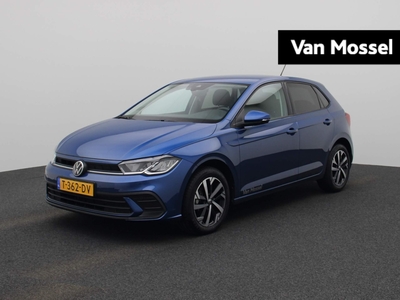 VOLKSWAGEN POLO 1.0 TSI Life Fabrieksgarantie tm 06-2027 | Parkeersensoren | App-connect | Navigatie | Navigatie | Keyless |