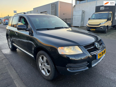 Volkswagen Touareg 4.2 V8 228KW (bj 2004) NAVI|LEER|AUTOMAAT!