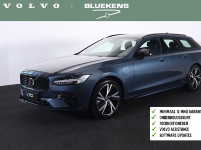 VOLVO V90 T6 LONG RANGE Recharge AWD Plus Dark - 360º camera - Adaptive Cruise Control - Pilot Assist - BLIS dodehoekassistentie - Harman Kardon premium audio - Elektr. verstelbare voorstoelen met geheugen - Stoelverwarming voor & achter - Verwarmbaar stuur - Zo...