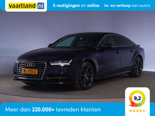 Audi A7 2.0 TFSI 252pk S-line edition Aut. [ Navi Leder Full LED Stoelverwarming ]