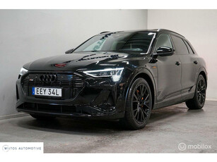 Audi e-tron 55 quattro S Black edition 95 kWh, pano, B&O