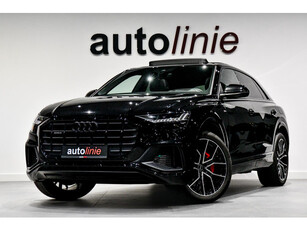 Audi Q8 55 TFSI e quattro 3x S-Line. BTW, Luchtv, Pano, HUD, Keyless, Leder, Matrix, Camera, 22'',CarPlay!