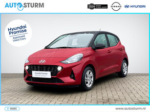 Hyundai i10 1.0 Comfort | Two-Tone Lakkleur | Airco | Cruise Control | Apple Carplay/Android Auto | DAB | Rijklaarprijs!