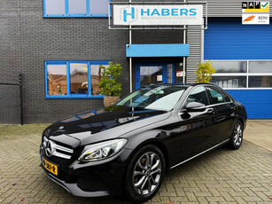 Mercedes-Benz C-klasse 180 Business Solution 156PK|Origineel NL|Groot Navi|AUT|Camera|Half/Leder|Xenon/Led|Blutooth|Flippers|PDC