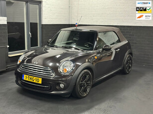 Mini Mini Cabrio 1.6 Cooper cabrio, bruin metallic, navi, 1/2 leer, NL Auto