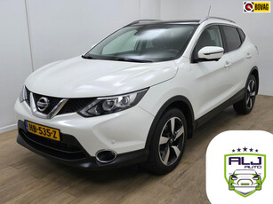 Nissan Qashqai Occasion automaat 1.2 Connect Edition met parkeercamera en panoramadak | Tweedehands Nissan Qashqai met trekhaak |