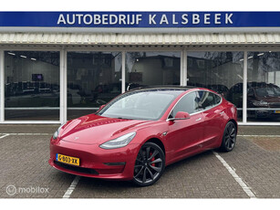 Tesla Model 3 Performance AWD 75 kWh|1e eigenaar|Autopilot|