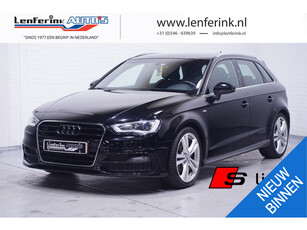 Audi A3 Sportback 1.2 TFSI Ambition Pro Line S navigatie 18 inch zwarte hemel bi-xenon NAP stof/leder-sportstoelen climate-controle audi drive select music-interface