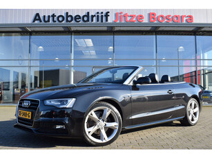 Audi A5 Cabriolet 1.8 TFSi Automaat Pro Line S Zwart Leder | Bi-Xenon | 2x S-Line | Full Map Navi | 19 Inch LMV